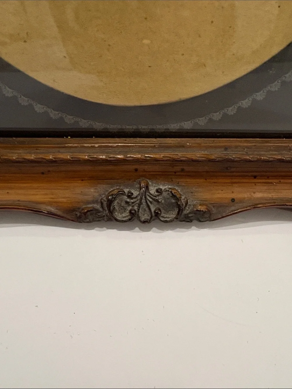 Vintage Baroque Ornate Wood 8x10 Picture Frame